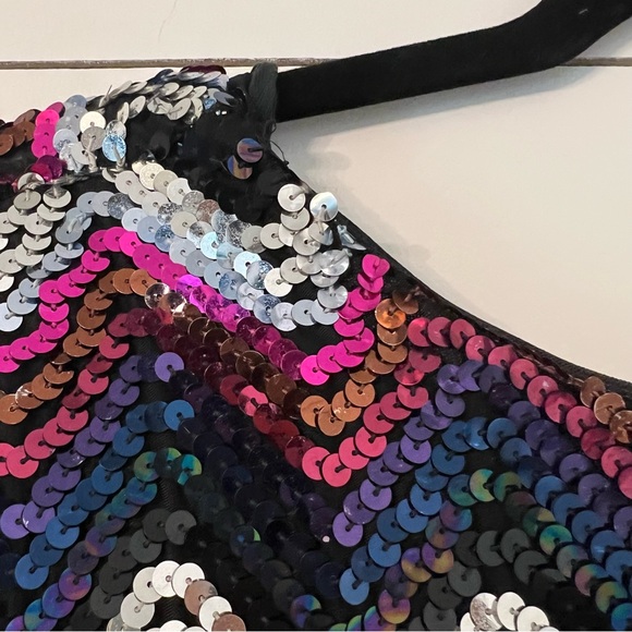 Vintage Sequined Dress Medium - Picture 5 of 7